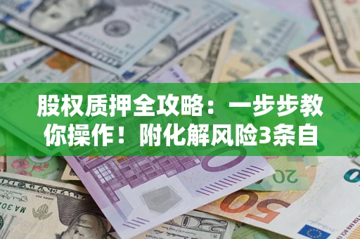 济南股权质押全攻略：一步步教你操作！附化解风险3条自救法则