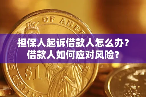 济南担保人起诉借款人怎么办？借款人如何应对风险？