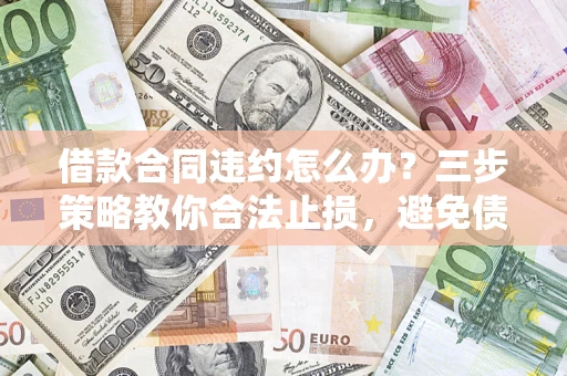 济南借款合同违约怎么办？三步策略教你合法止损，避免债务危机升级