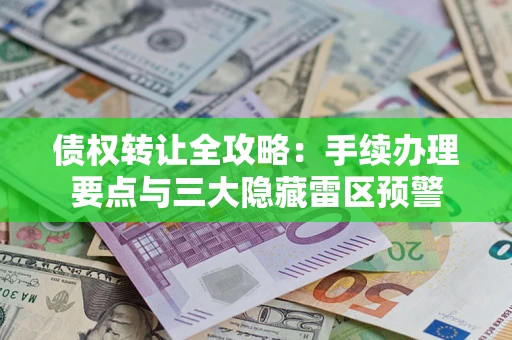 济南债权转让全攻略：手续办理要点与三大隐藏雷区预警