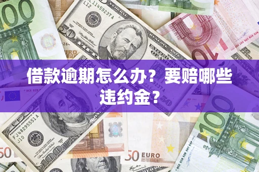 济南借款逾期怎么办？要赔哪些违约金？